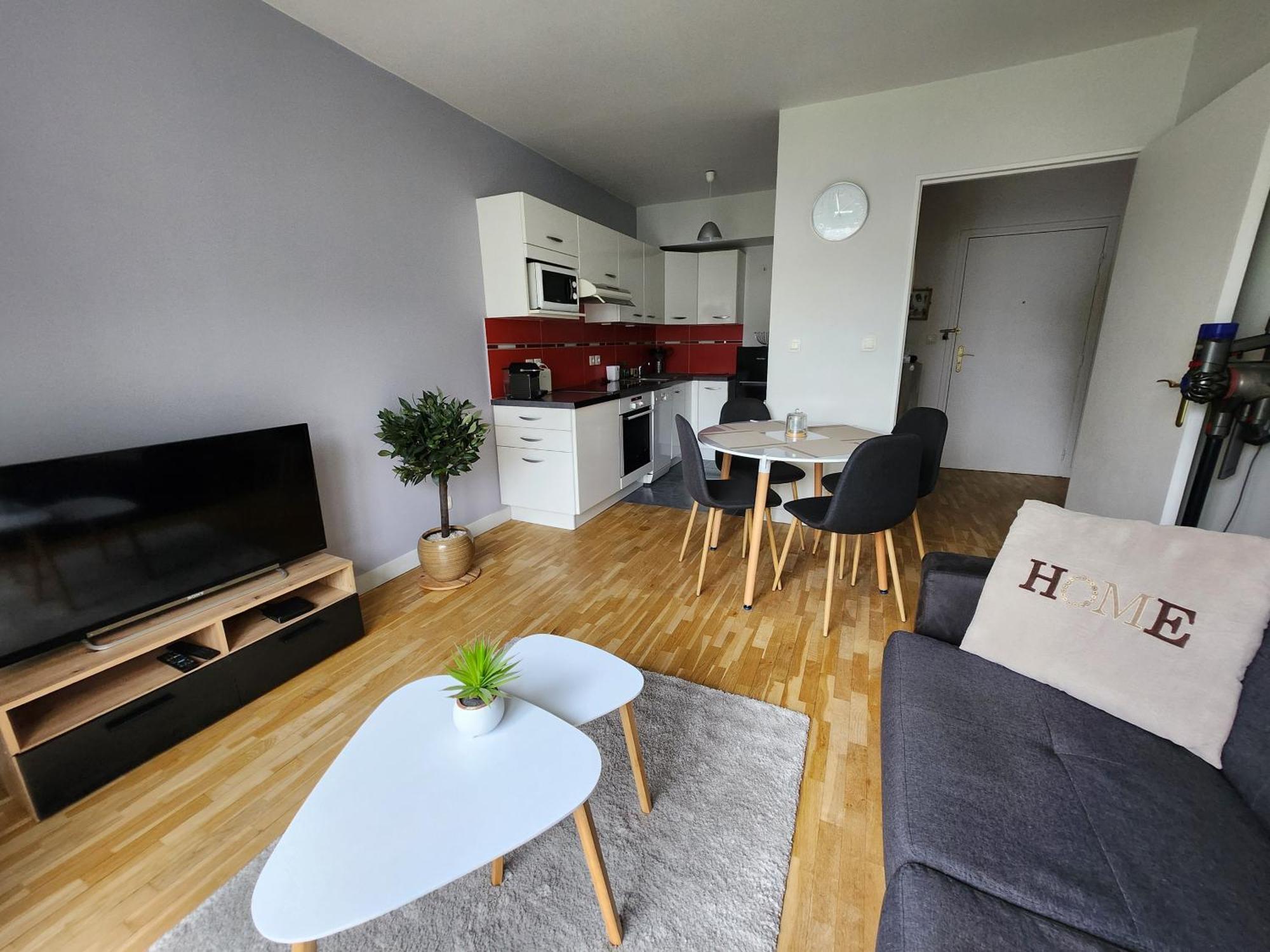 Appartement, Balcon, Parking, 5' Disneyland Montévrain Exterior photo